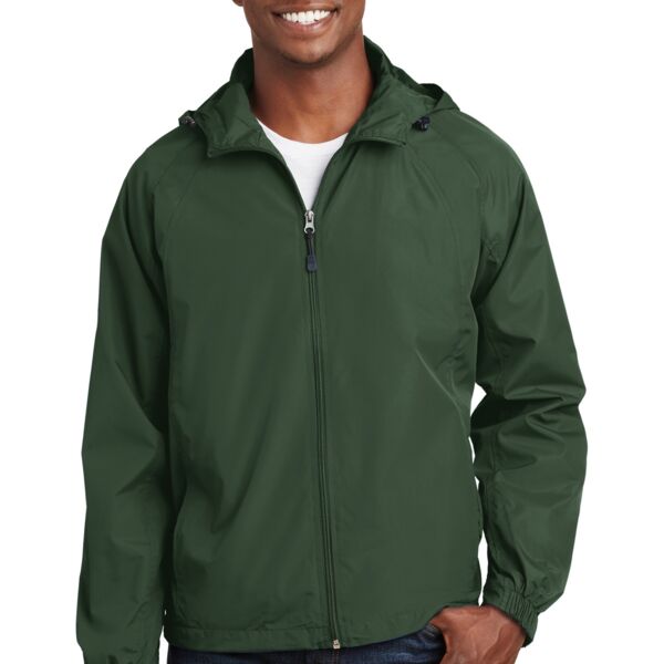 Sport Tek Hooded Raglan Jacket JST73 Hooded Raglan Jacket Thumbnail