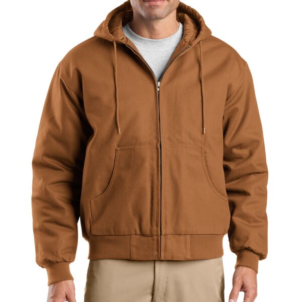 CornerStone Tall Duck Cloth Hooded Work Jacket TLJ763H Tall Duck Cloth Hooded Work Jacket Thumbnail