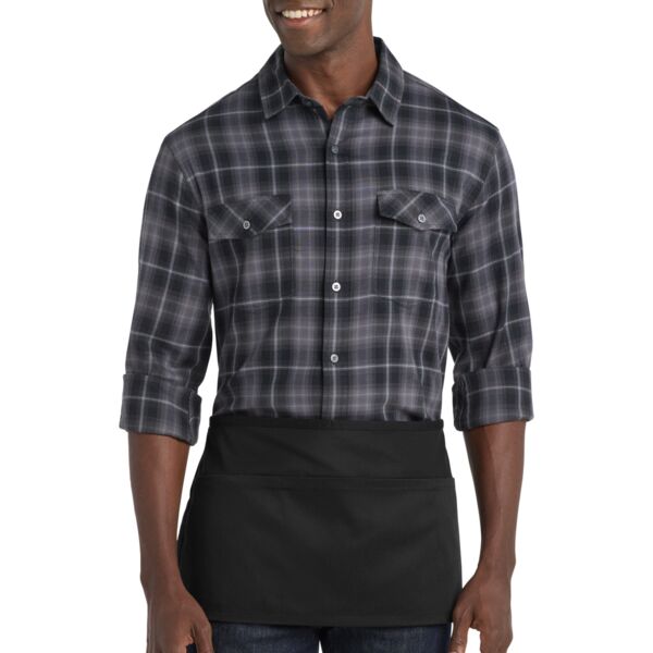 Port Authority Easy Care Reversible Waist Apron with Stain Release A707 Easy Care Reversible Waist Apron with Stain Release Thumbnail