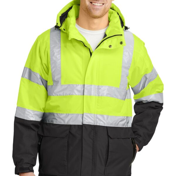 Port Authority Ansi 107 Class 3 Safety Heavyweight Parka J799S Ansi 107 Class 3 Safety Heavyweight Parka Thumbnail