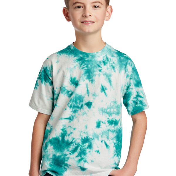 Port & Company Youth Crystal Tie Dye Tee PC145Y Youth Crystal Tie Dye Tee Thumbnail