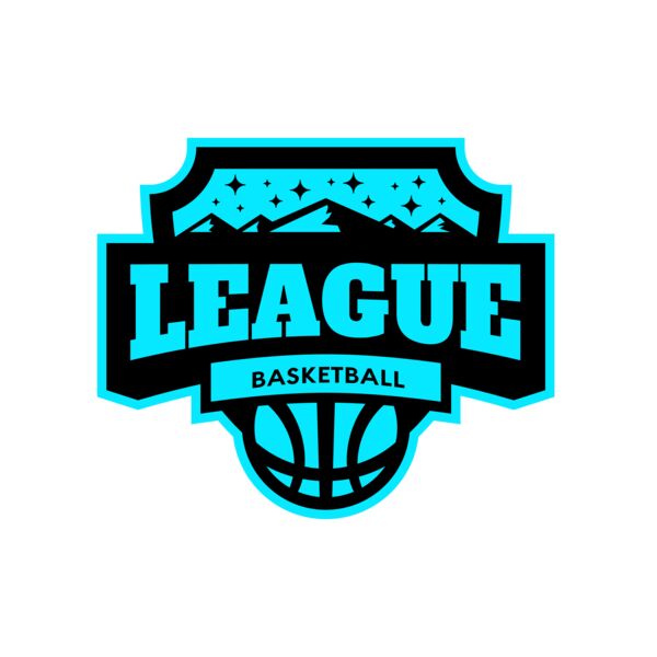 League Basketball logo template Thumbnail