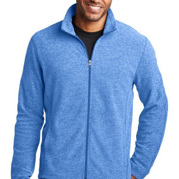 Port Authority Heather Microfleece Full Zip Jacket F235 Heather Microfleece Full Zip Jacket Thumbnail