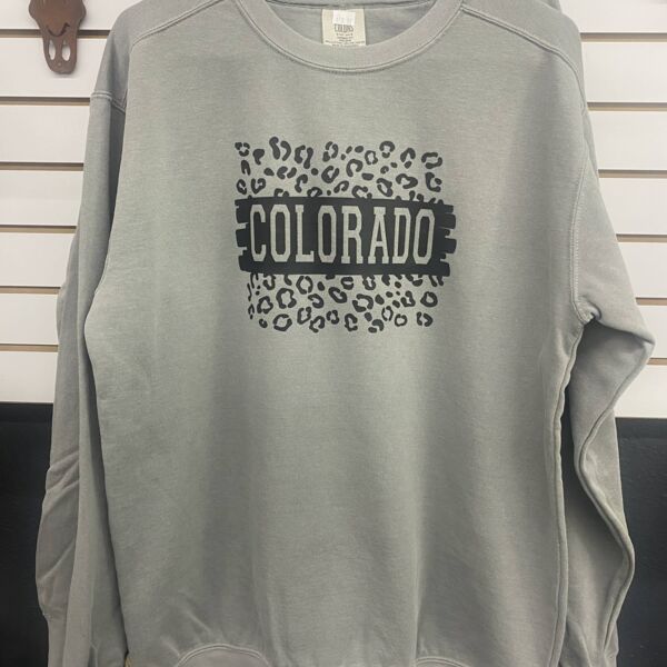 Colorado Cheetah Print Sweatshirt  Thumbnail