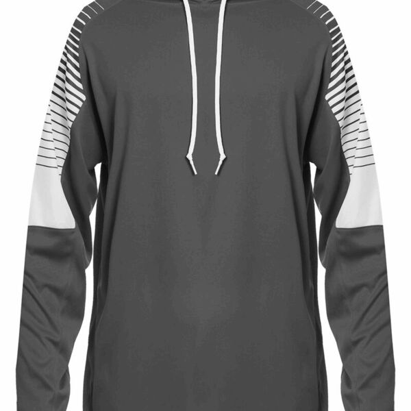 Badger Lineup Hooded Long Sleeve T-Shirt 4211 Lineup Hooded Long Sleeve T-Shirt Thumbnail
