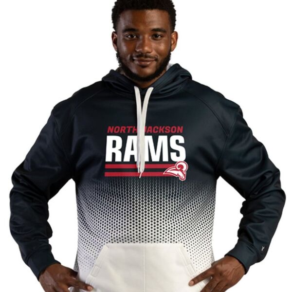 Badger Hex 2.0 Hooded Sweatshirt 1404 Hex 2.0 Hooded Sweatshirt Thumbnail
