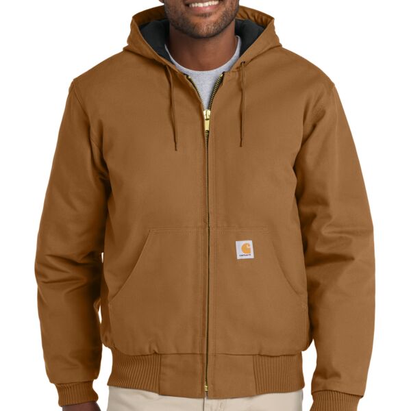 Carhartt Quilted Flanne Lined Duck Active Jac CT106677 Quilted Flanne Lined Duck Active Jac Thumbnail