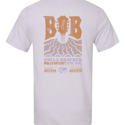 BOBSTOCK SILVER UNISEX TSHIRT Thumbnail