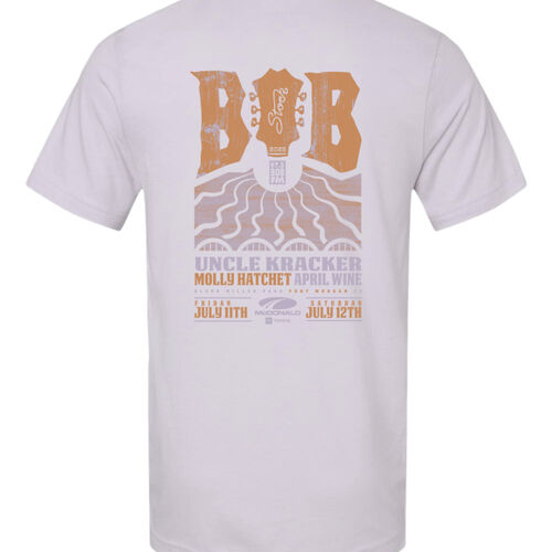 BOBSTOCK SILVER UNISEX TSHIRT Thumbnail