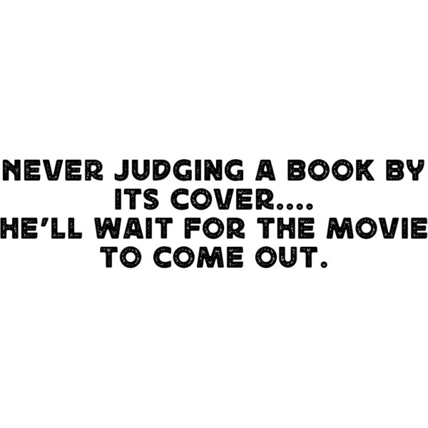 Never Judging Black Thumbnail