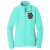 Women's Heather Microfleece Full Zip Jacket Thumbnail