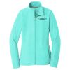 Women's Heather Microfleece Full Zip Jacket Thumbnail